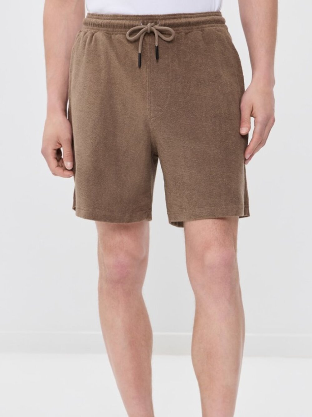 OAS Vibra Terry Shorts Size S Brown